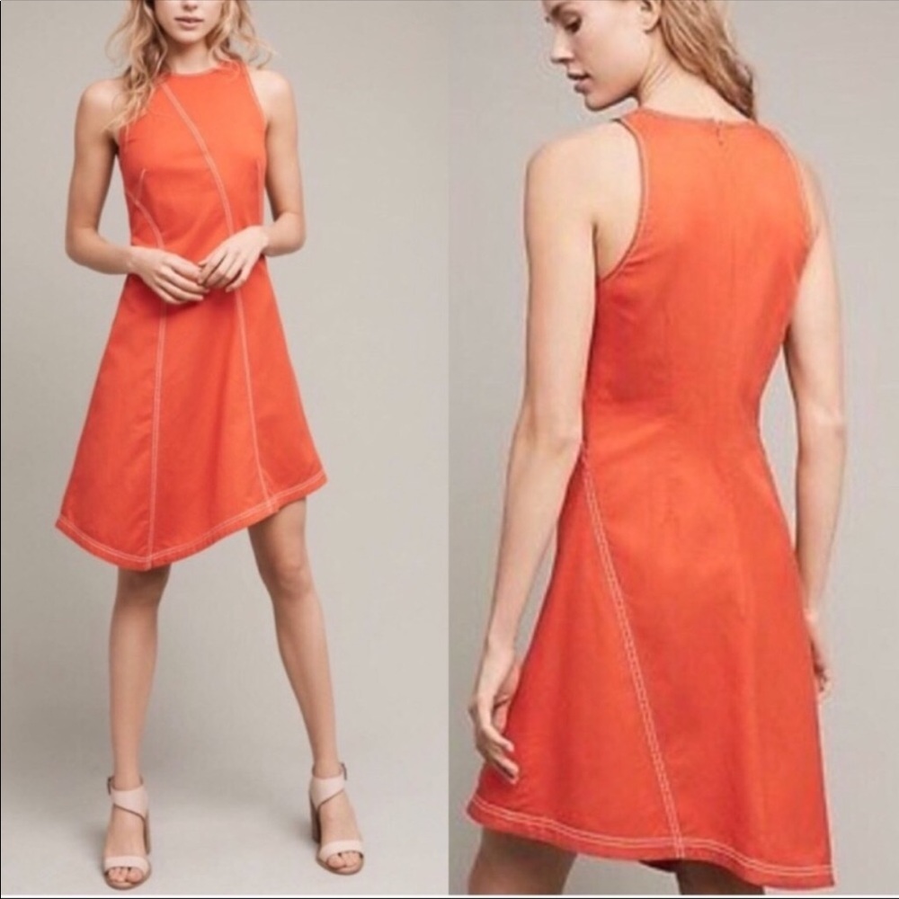 Anthro Maeve Bileu Dress